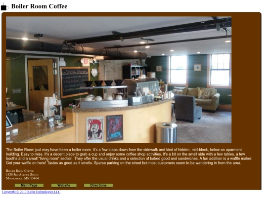 MapDemo/Locations/BoilerRoom screenshot