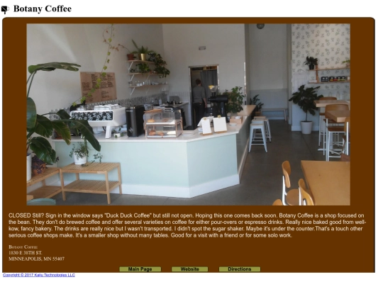 MapDemo/Locations/BotanyCoffee screenshot