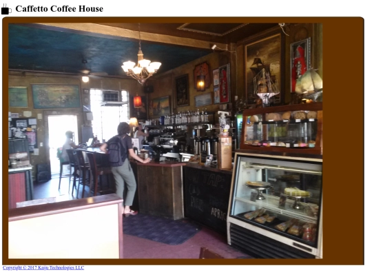 MapDemo/Locations/caffetto screenshot