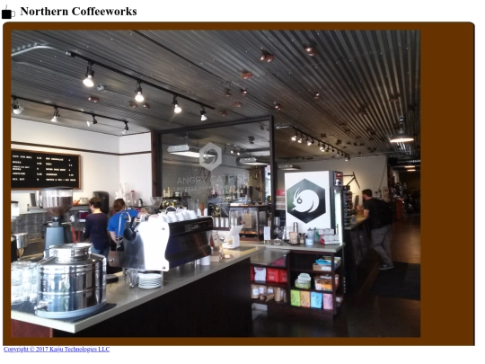 MapDemo/Locations/northenrcoffee screenshot