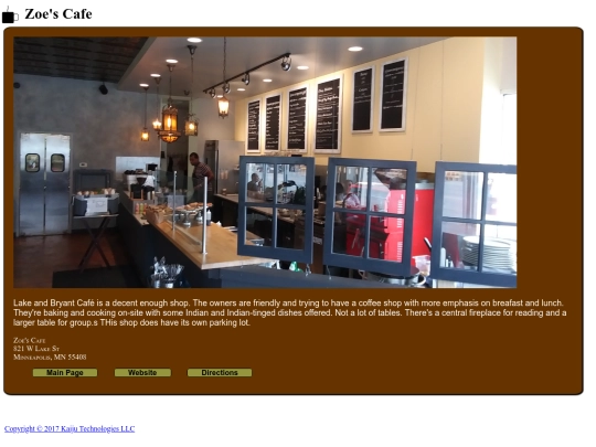 MapDemo/Locations/zoescafe screenshot