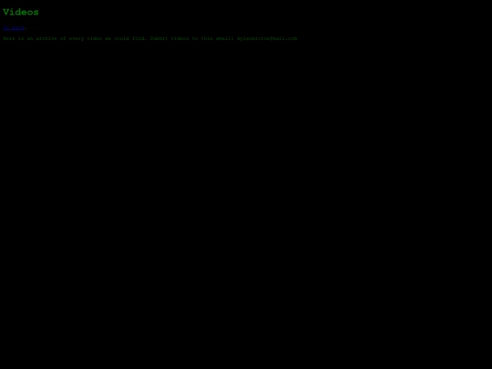 videos screenshot