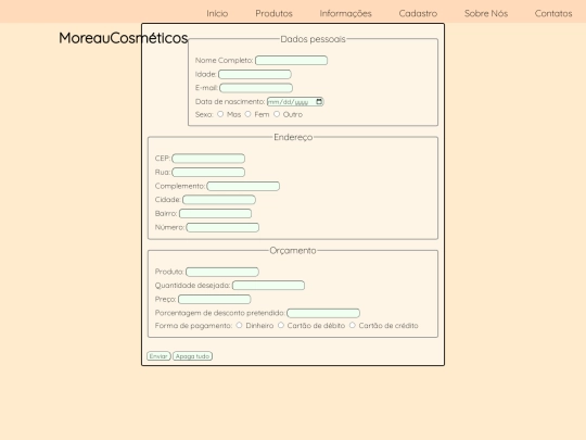 cadastro screenshot