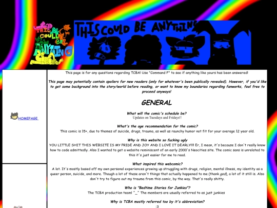 faq screenshot