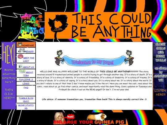 homepage screenshot