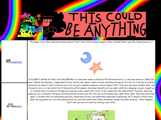links screenshot