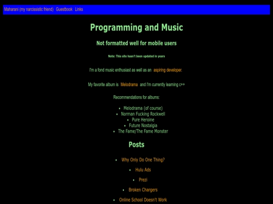 index screenshot