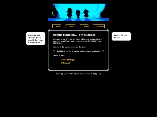 deltablog screenshot