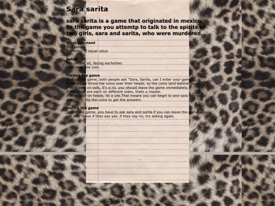 sarasarita screenshot