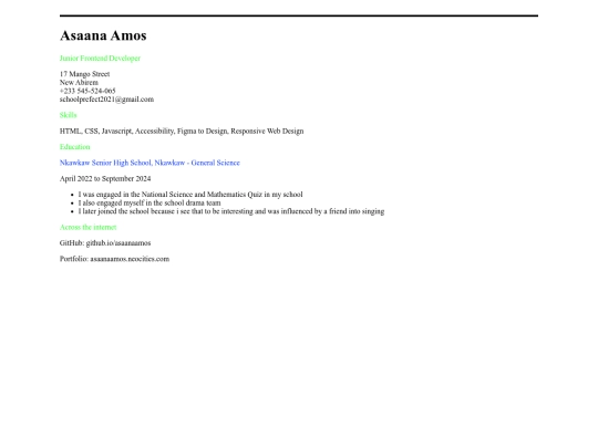 Roadmap SH/CV project/CV screenshot