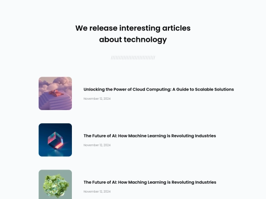 Simple Article screenshot