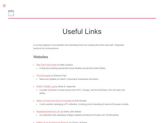 assorted-cool-websites screenshot
