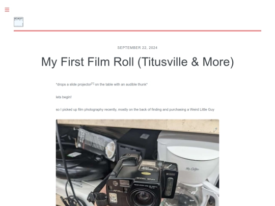 my-first-film-rol screenshot