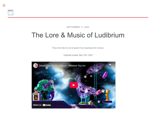 the-lore-and-music-of-ludibrium screenshot