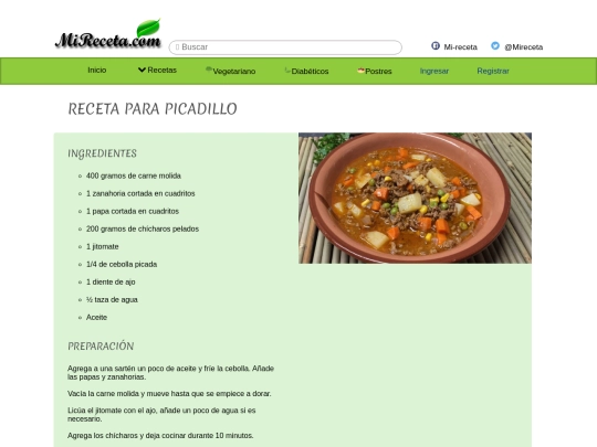 proyecto/paginas/carnes/res/picadillo screenshot