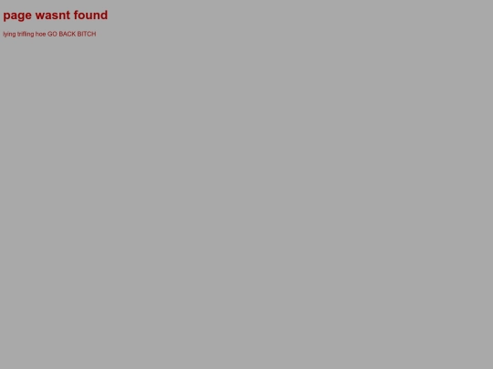 not_found screenshot