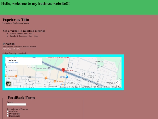 Activity2_LocalBusinessWebsite_PrietoGomezENE-03-26 screenshot