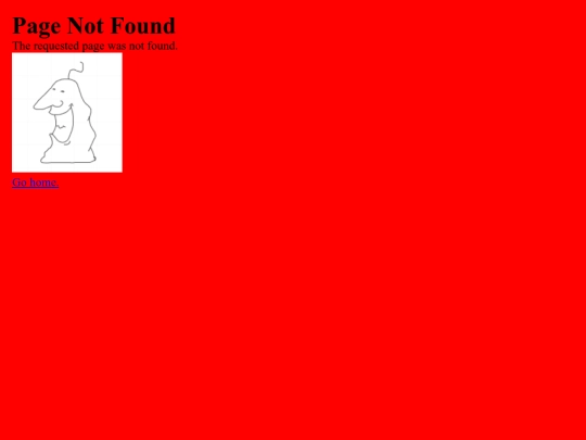 not_found screenshot