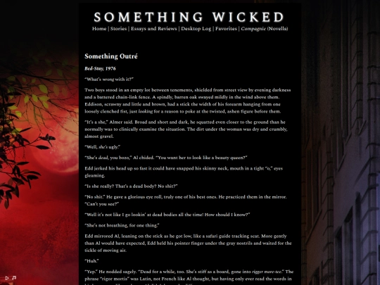 somethingoutre screenshot