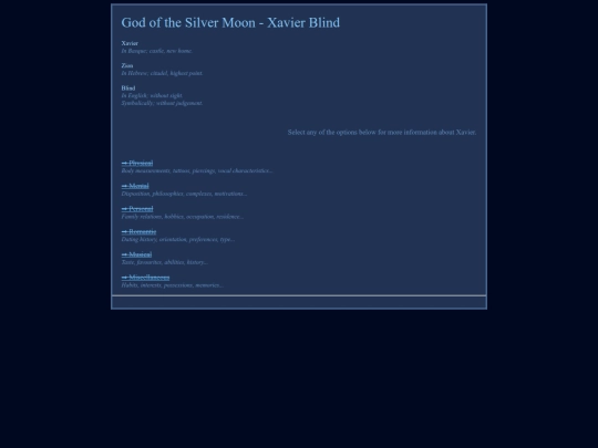 infocentre_xavier screenshot