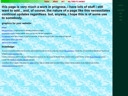 resources screenshot