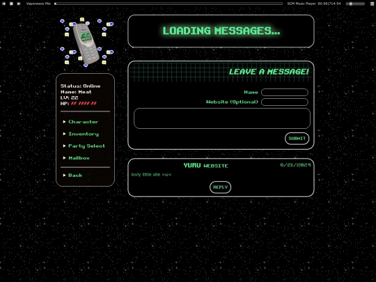 Guestbook/Guestbook screenshot