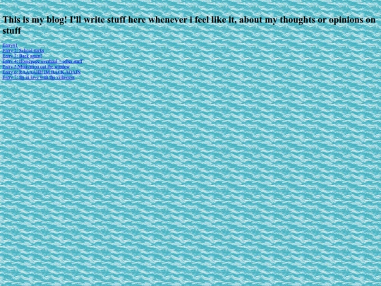 blog screenshot