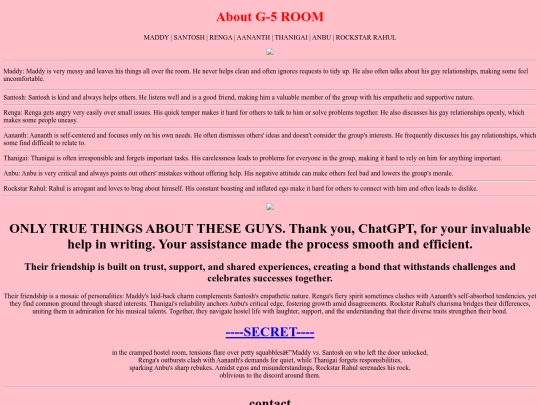 g5/about screenshot