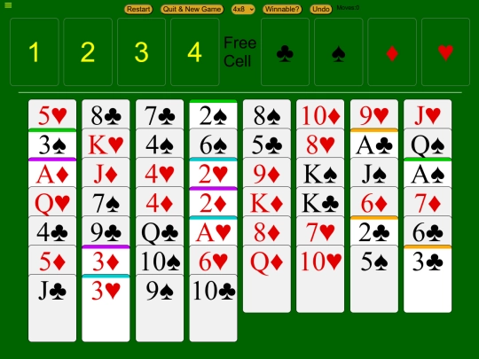 fc/freecell screenshot