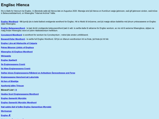 englisc-hlenca screenshot