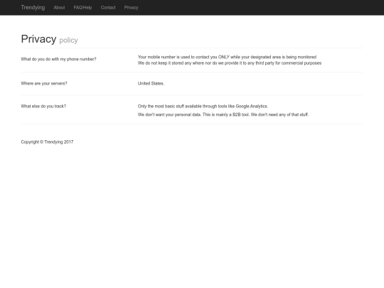 privacy screenshot