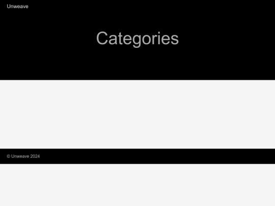 categories screenshot