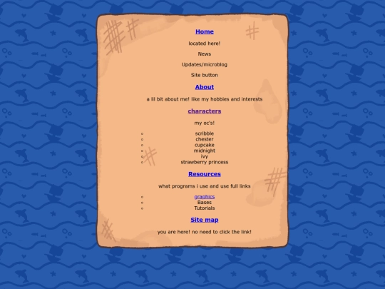 sitemap screenshot