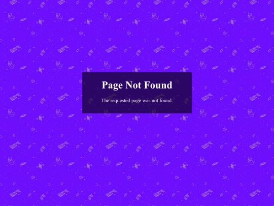 not_found screenshot
