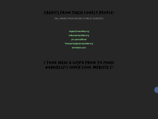 credits screenshot
