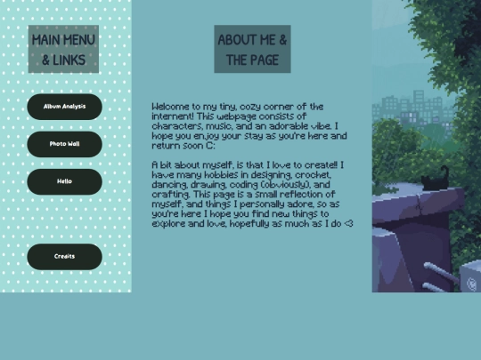 menu screenshot