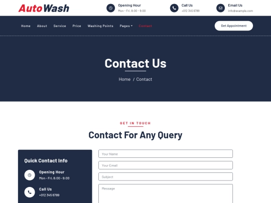 contact screenshot