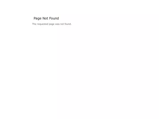 not_found screenshot