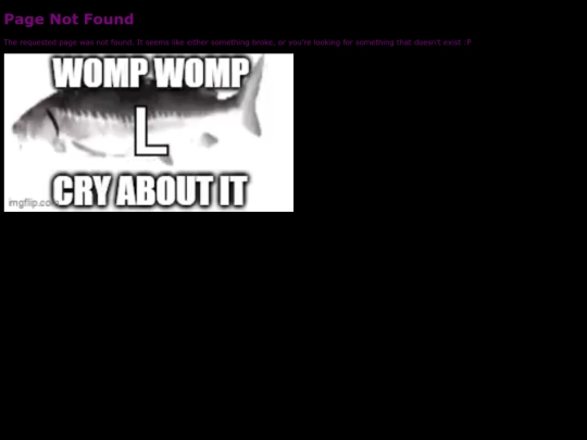 not_found screenshot