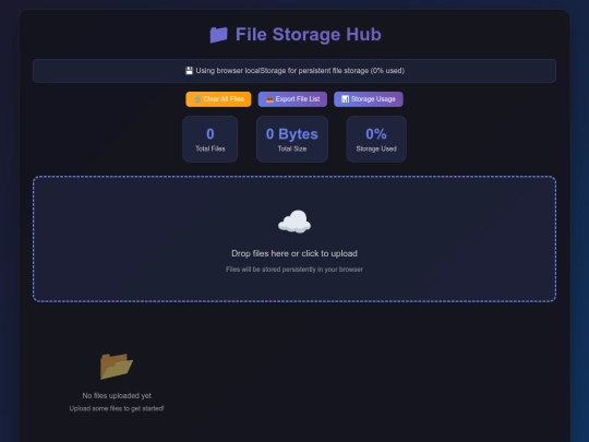 storage screenshot