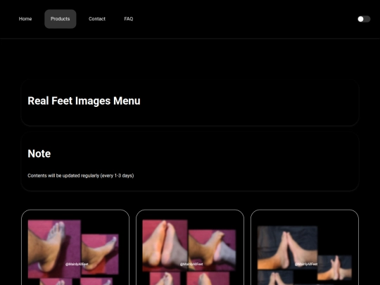 Realfeet screenshot