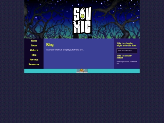 blog screenshot