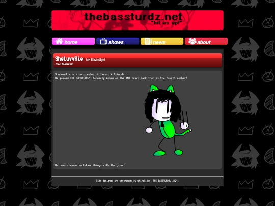 about/sheluvvrie screenshot