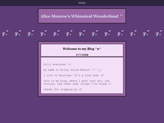 blog_home screenshot