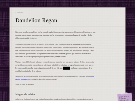 mansion/dande/about screenshot