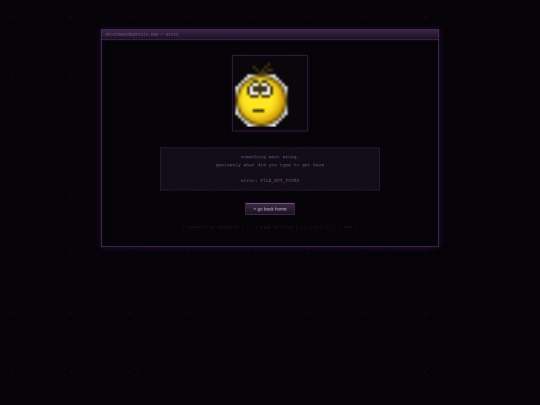 not_found screenshot