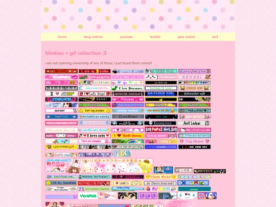 blinkiecollection screenshot