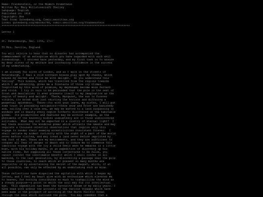 frankenstein screenshot