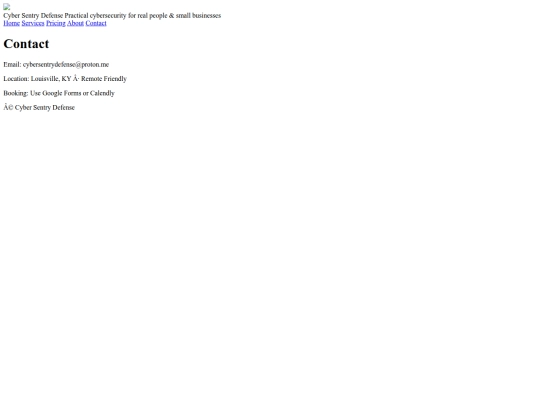 contact screenshot