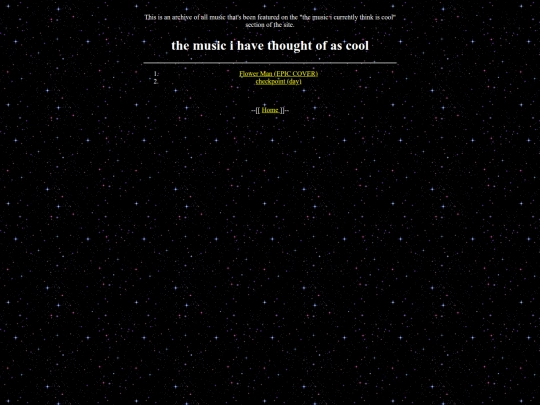 favmusicarchive screenshot